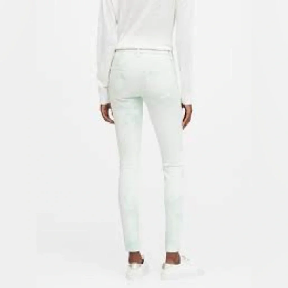 BANANA REPUBLIC Tie Dye Seafoam Mid-Rise Skinny SIZE 26P PETITE 4 Stretch Color - Picture 5 of 12